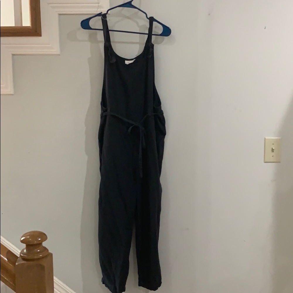 ⚡️3/$20⚡️Black Cotton Overalls